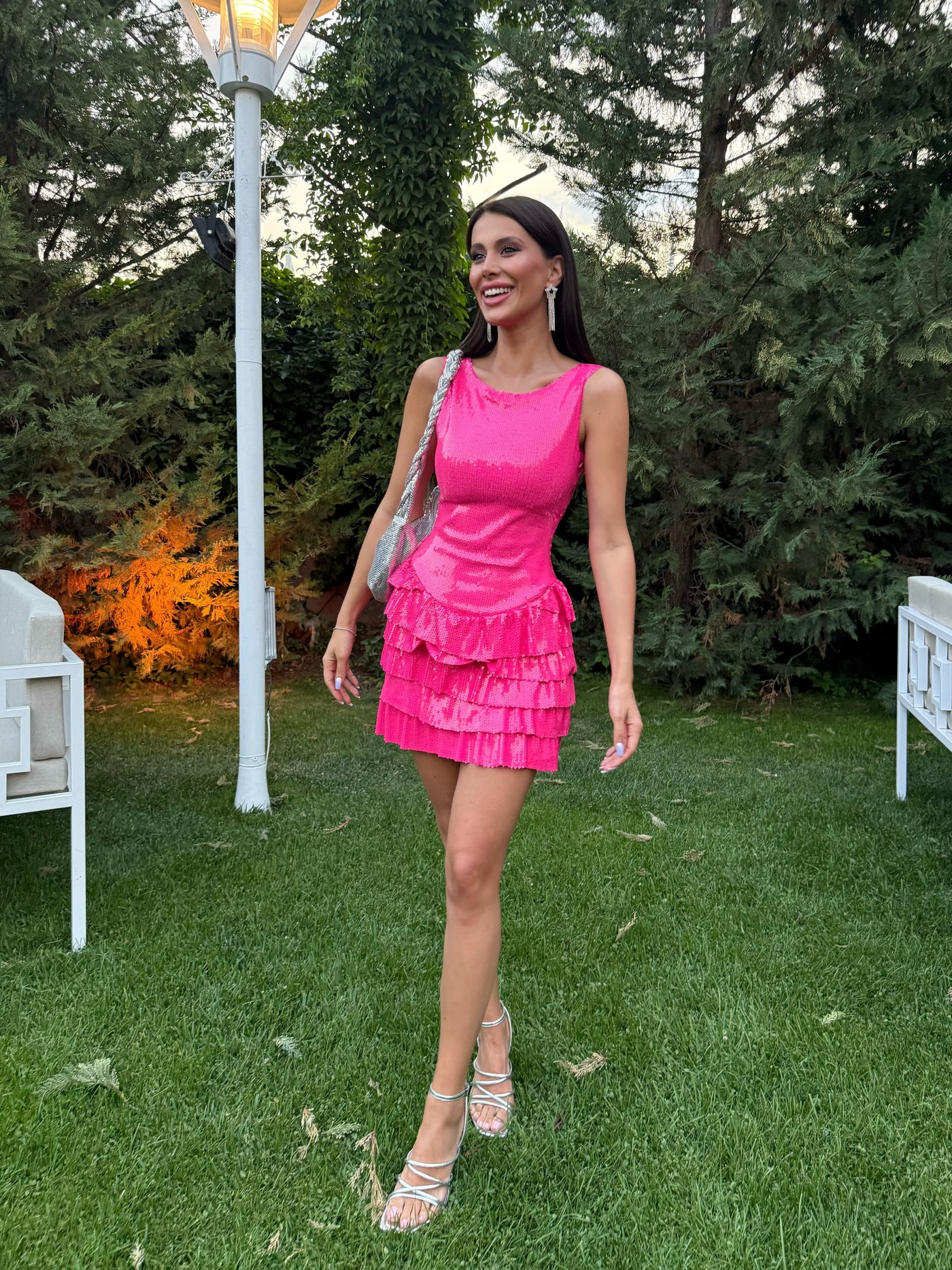 HAVANA elbise pembe