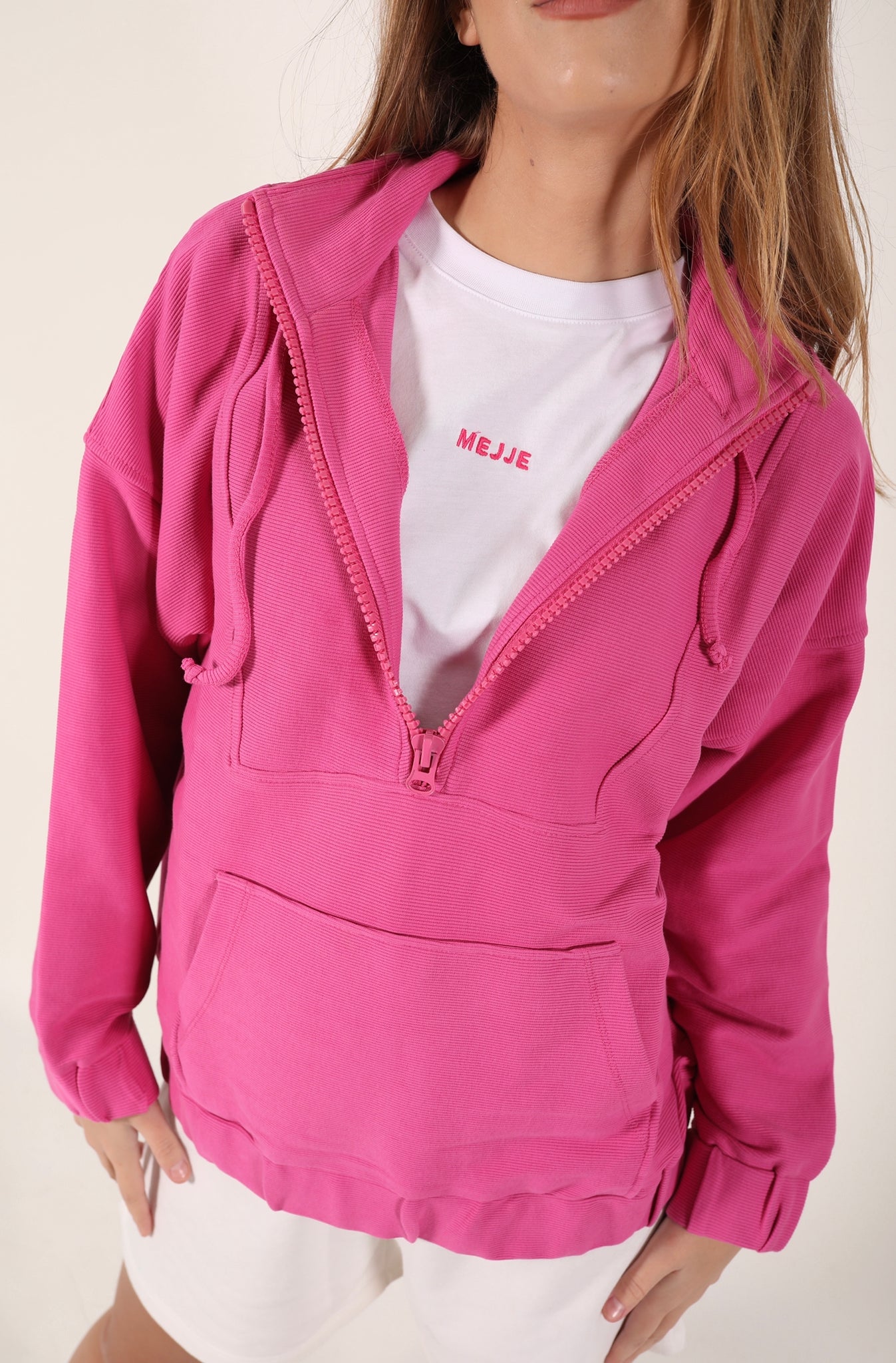 Pembe sweatshirt